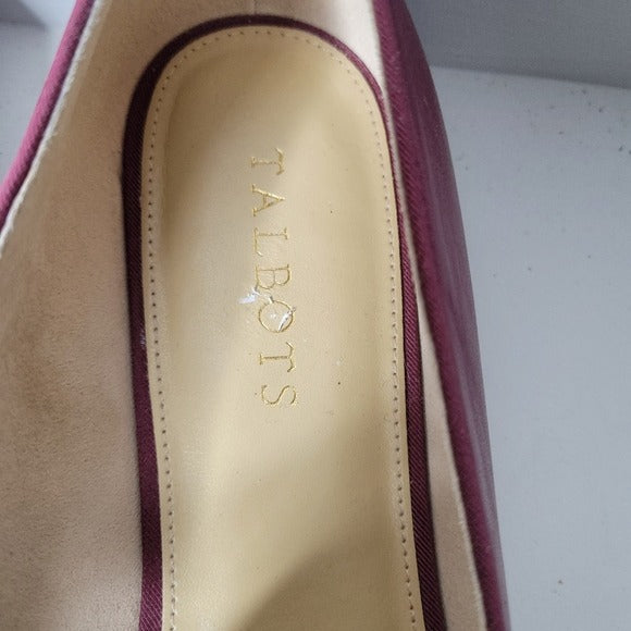 Talbots Ryan Quilted Loafers SZ 10