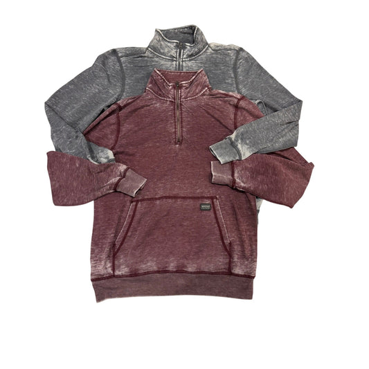 Heritage Report Collection Quarter Zip Sweatshirt Lot SZ S