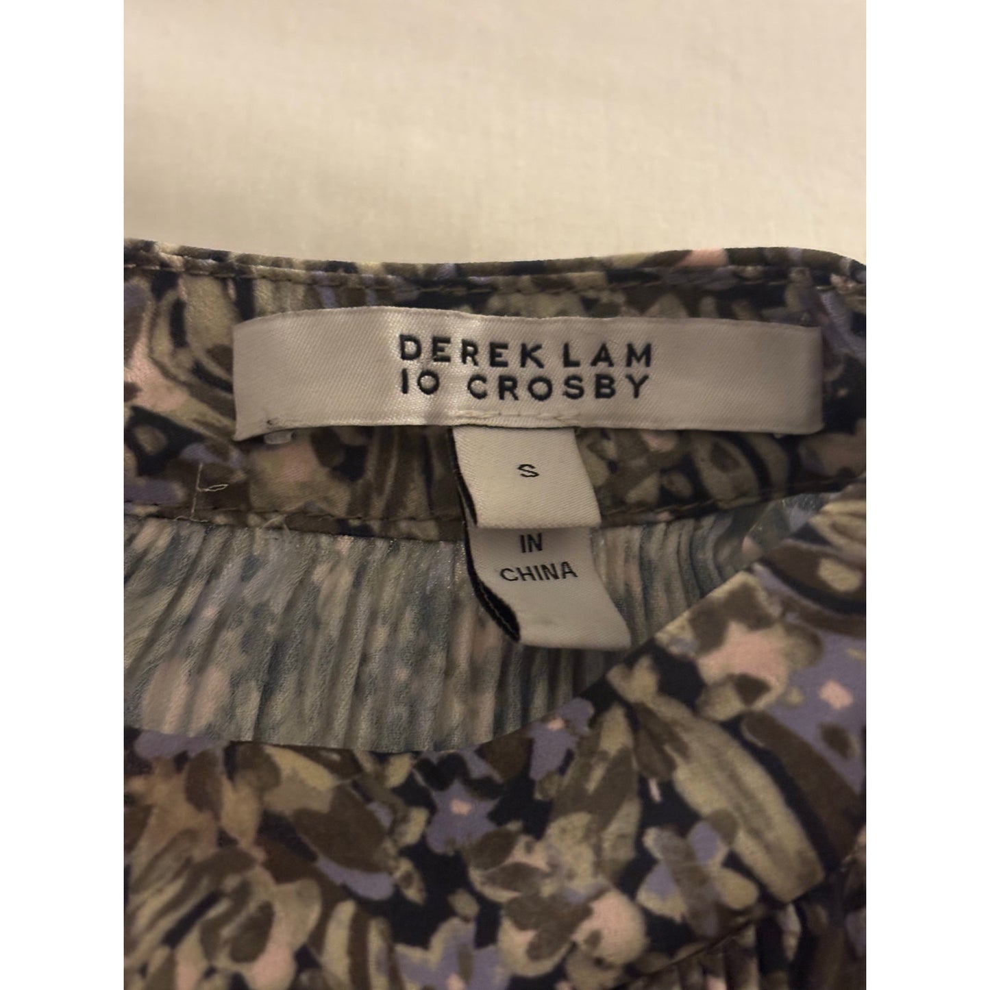 Derek Lam 10 Crosby Samantha Pleated A-Line Mini Dress SZ SM