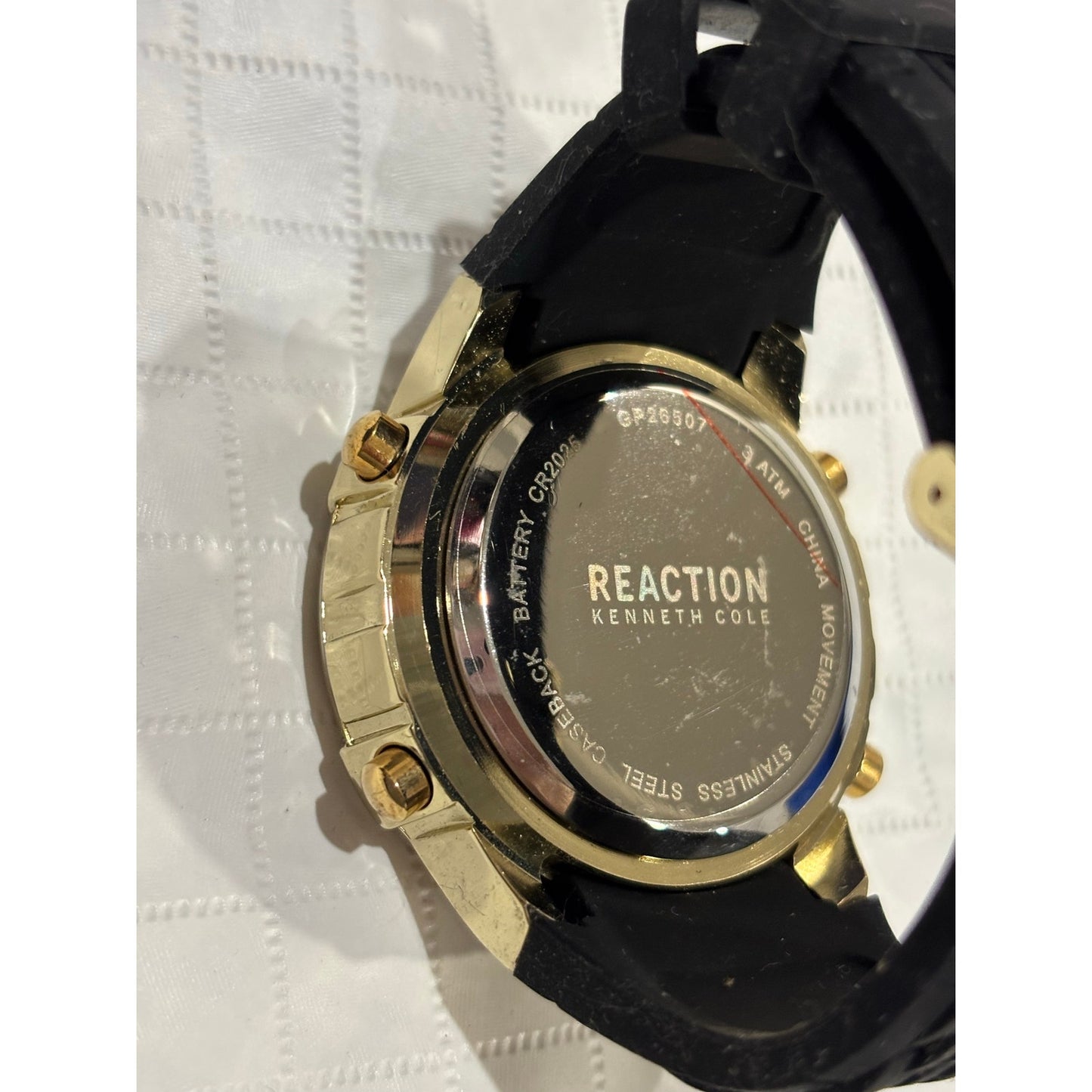 Kenneth Cole Reaction Digital Chronograph Watch 50mm
