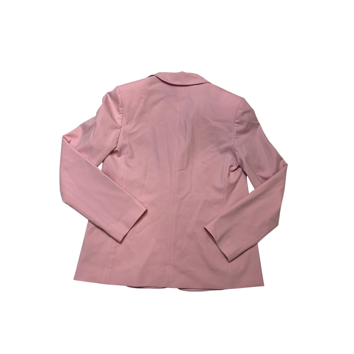 St. John Blush Pink Wool Blend Tailored Blazer SZ 8