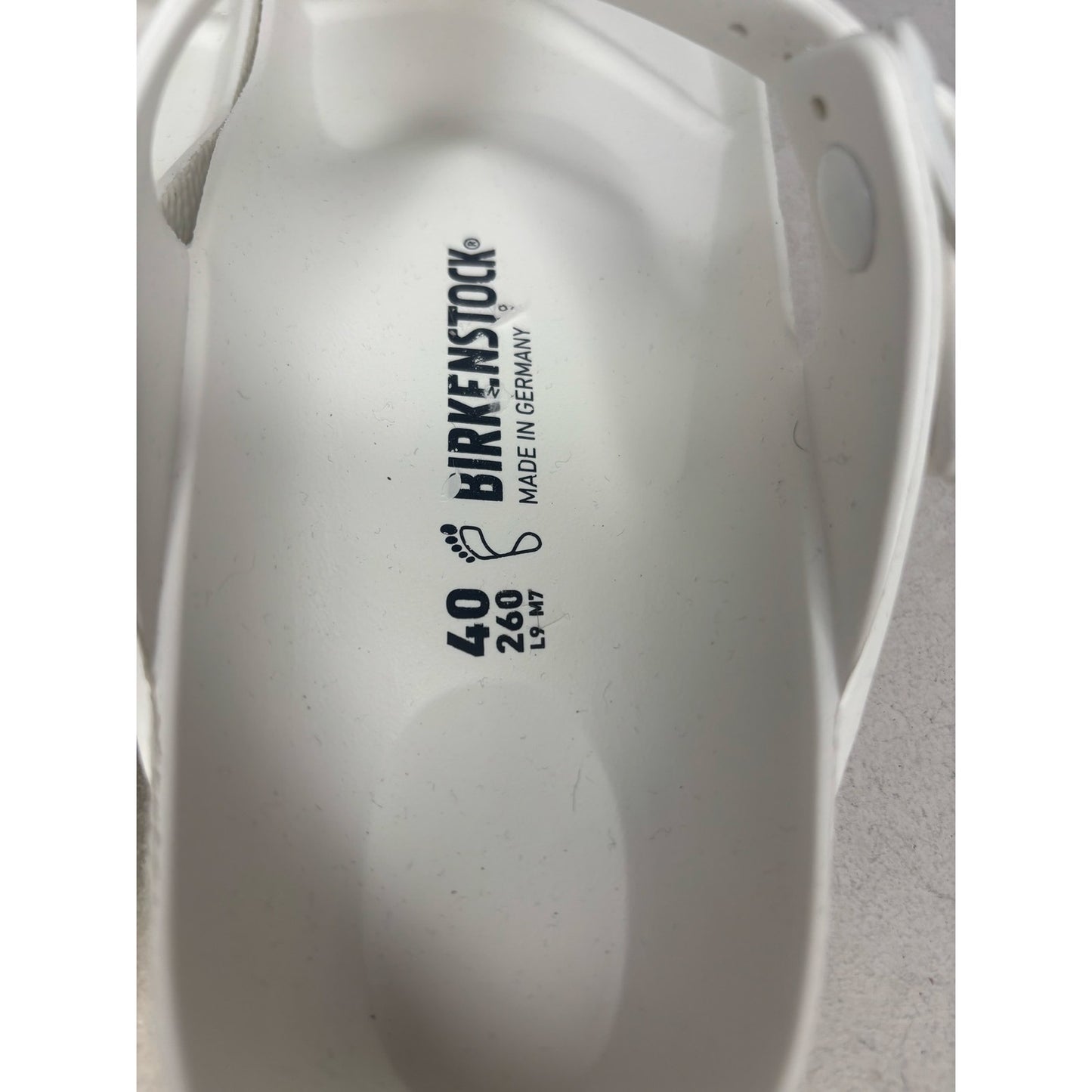 Birkenstock Gizeh EVA Sandals White SZ 40