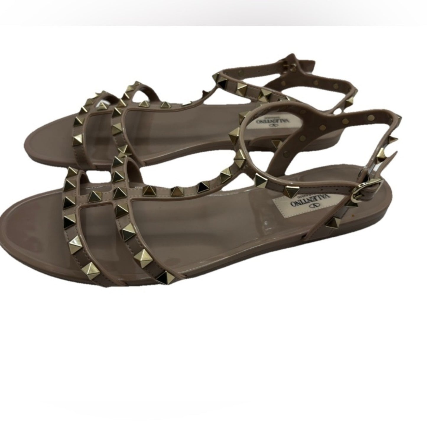 Valentino Garavani Rockstud Rubber Sandals SZ 9