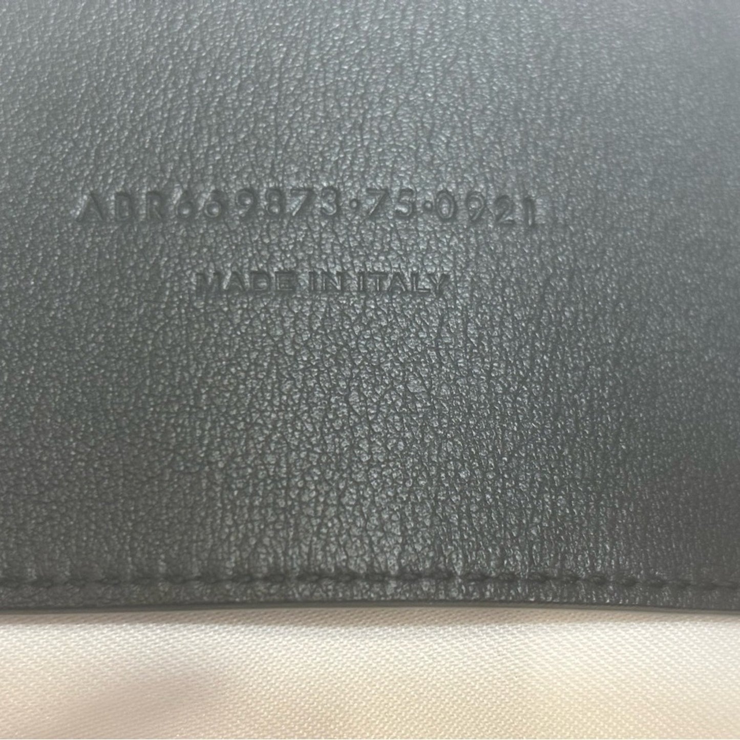 SAINT LAURENT Butterfly Buckle Suede Belt In Nero SZ 75