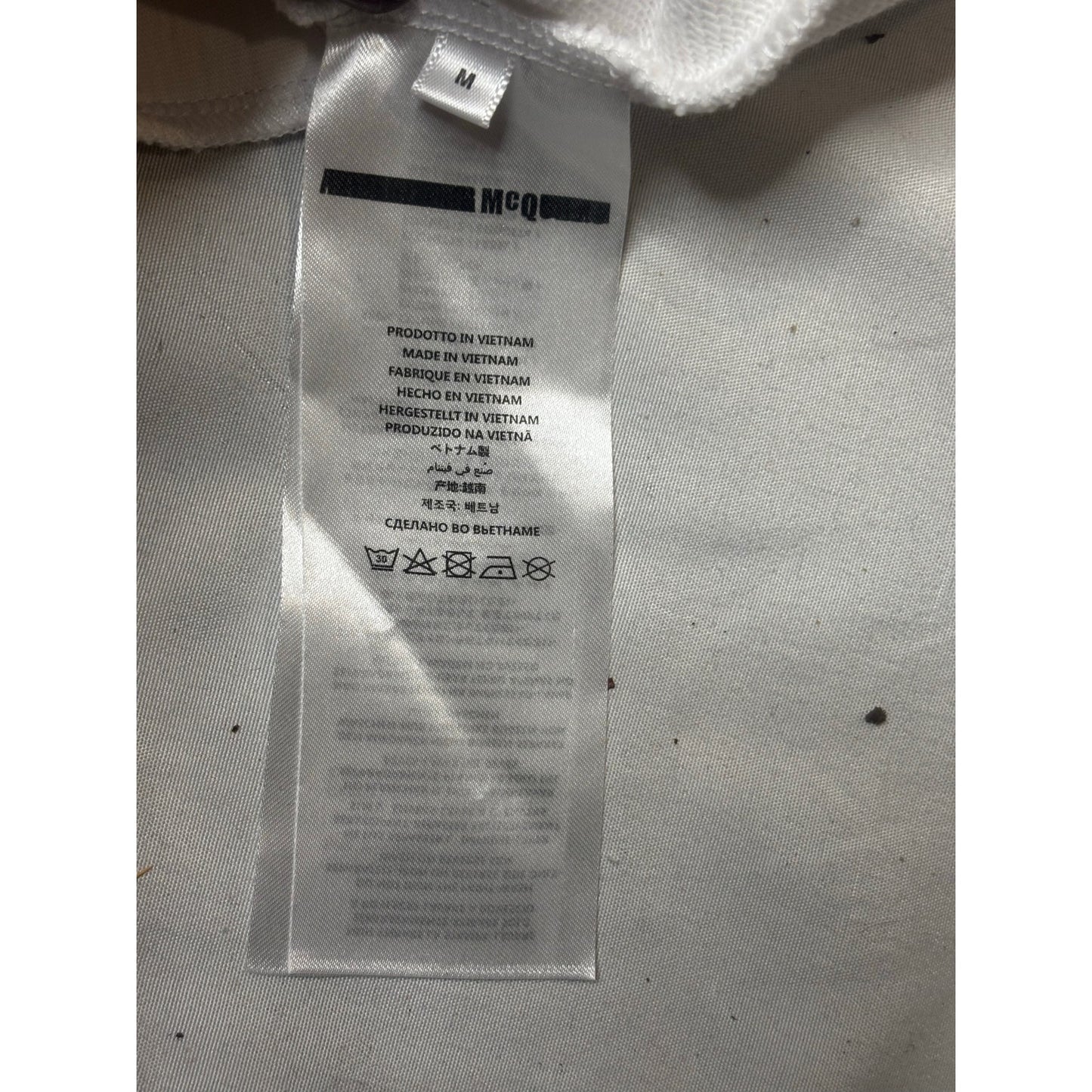 MCQ by Alexander McQueen Logo Jogger Sweatpants SZ Med