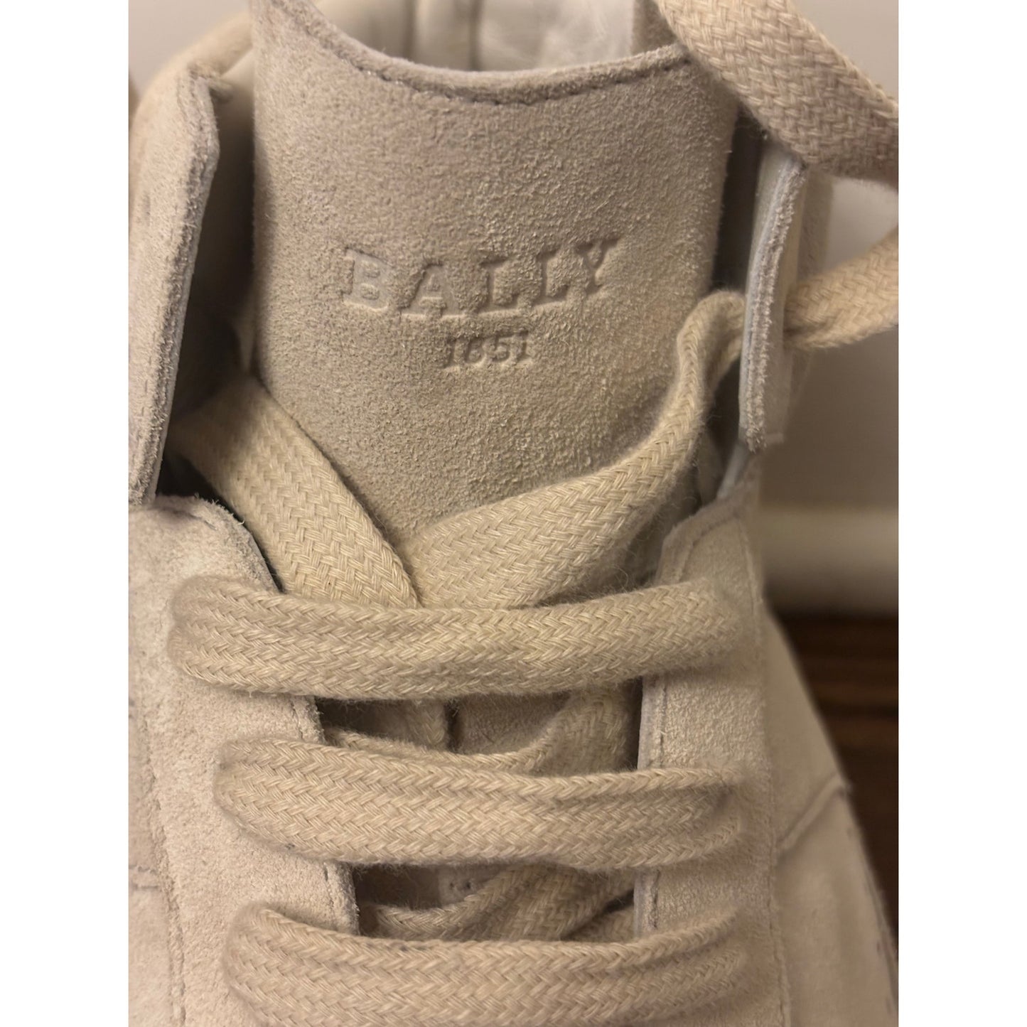 BALLY “Wiggles” High-Top Sneakers SZ 10