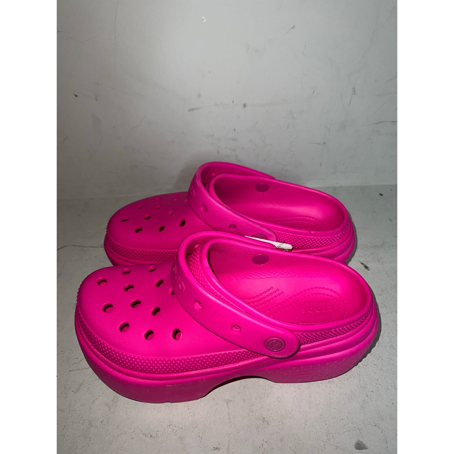 Crocs Platform Stomp Clogs WMN 9 Men 7