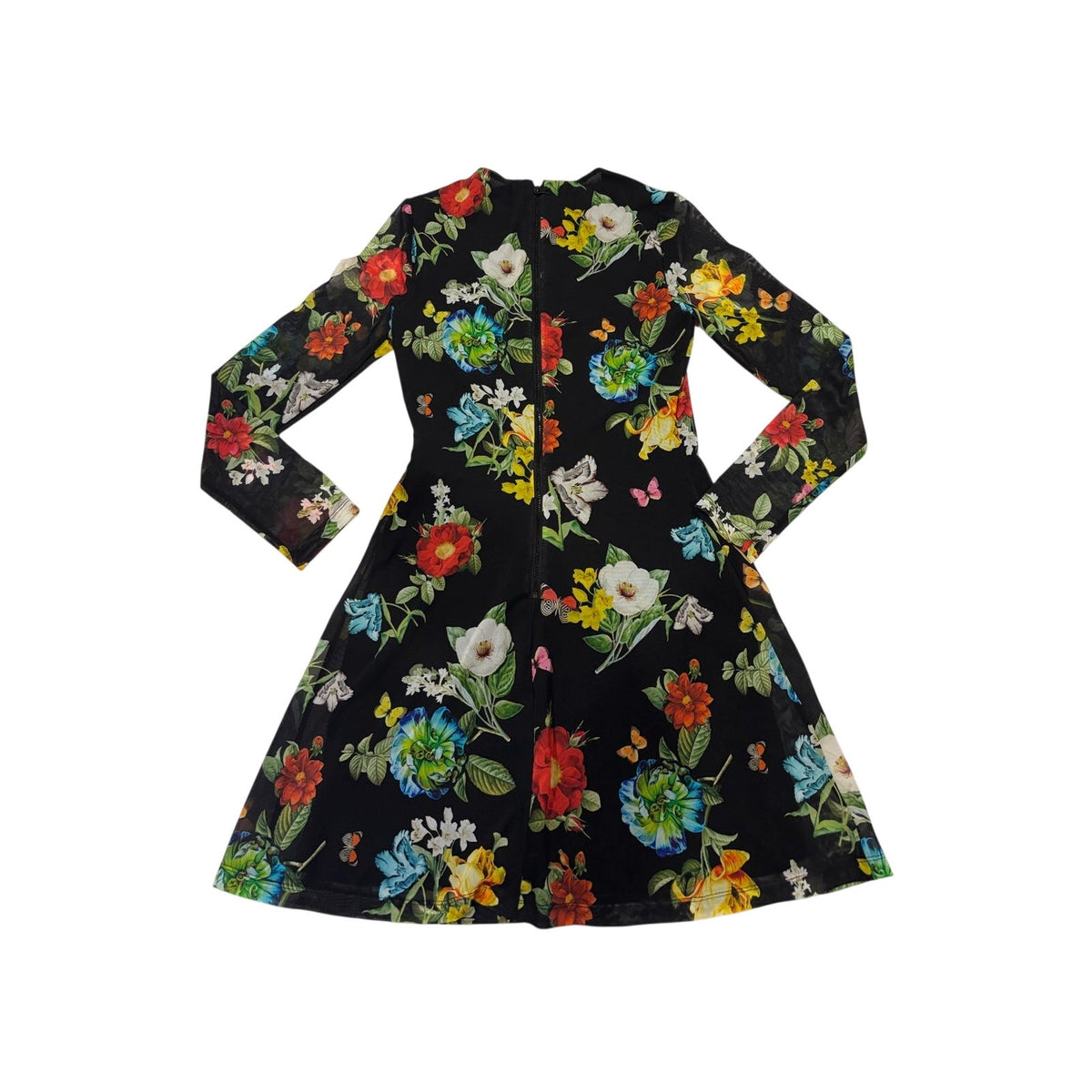 Alice + Olivia Delora Flare Mini Dress SZ 2