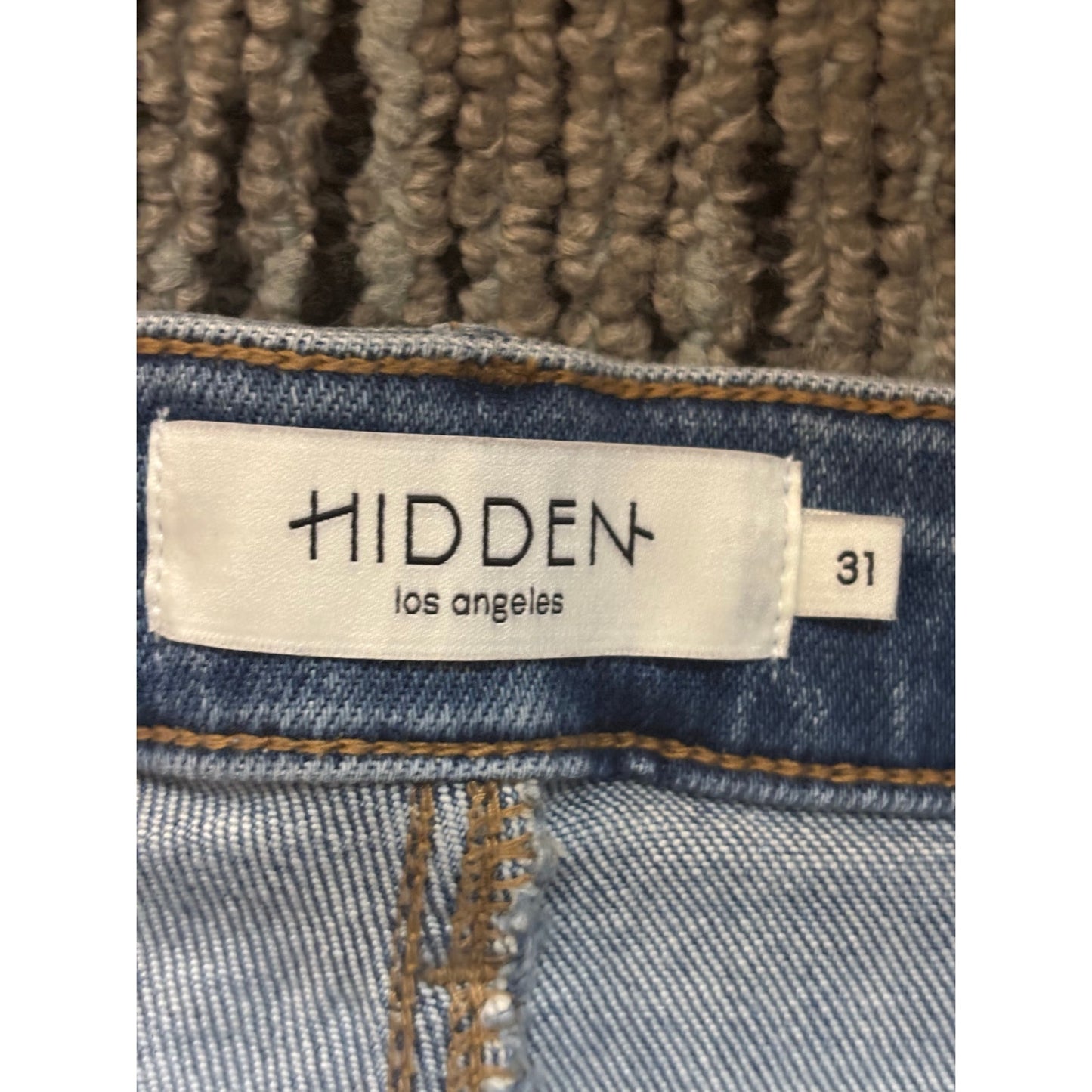 Hidden Los Angeles Happi High Rise Flare Jeans SZ 31