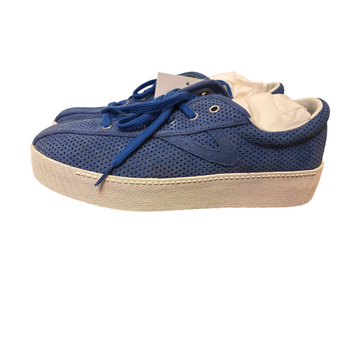 Tretorn Nylite 3 Bold Suede Platform Sneakers SZ 8.5 NWT