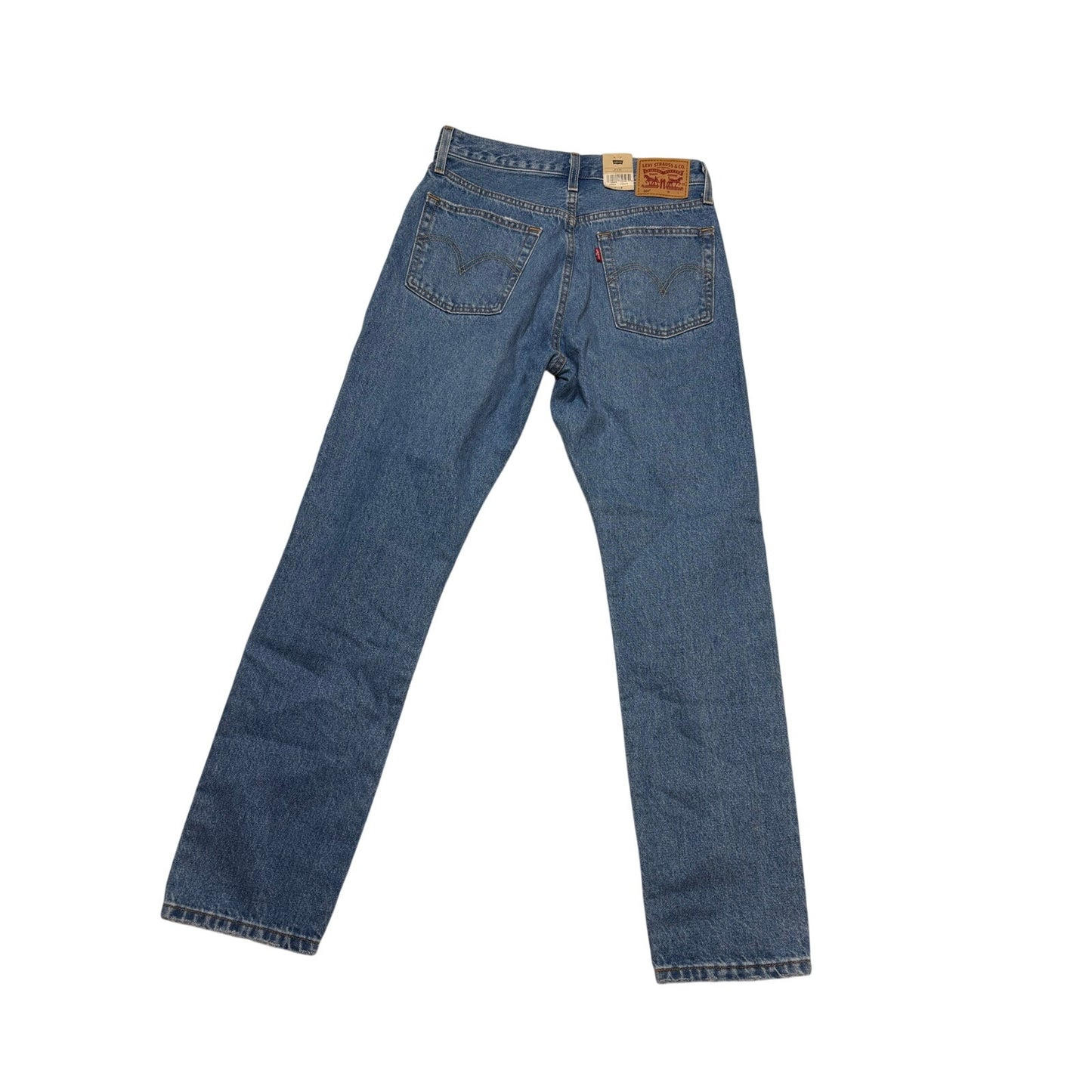 Levi’s 501 Original Distressed High Rise Straight Leg Jeans SZ 27X30