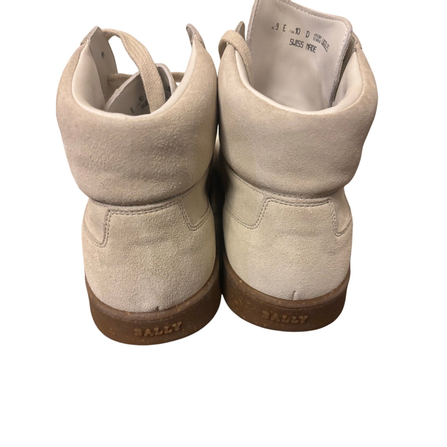 BALLY “Wiggles” High-Top Sneakers SZ 10