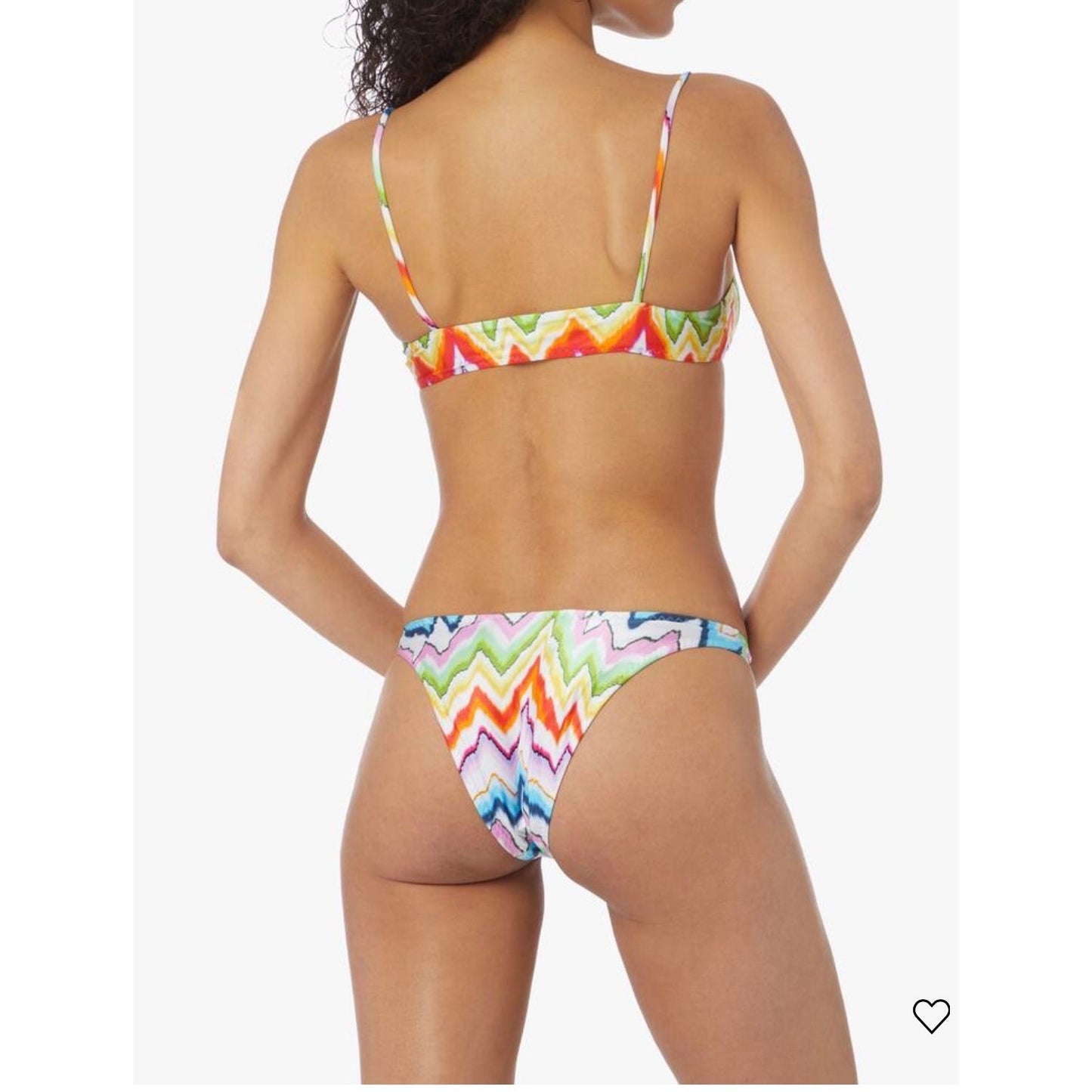 Missoni Mare Zigzag Chevron Bandeau Bikini Set SZ 48