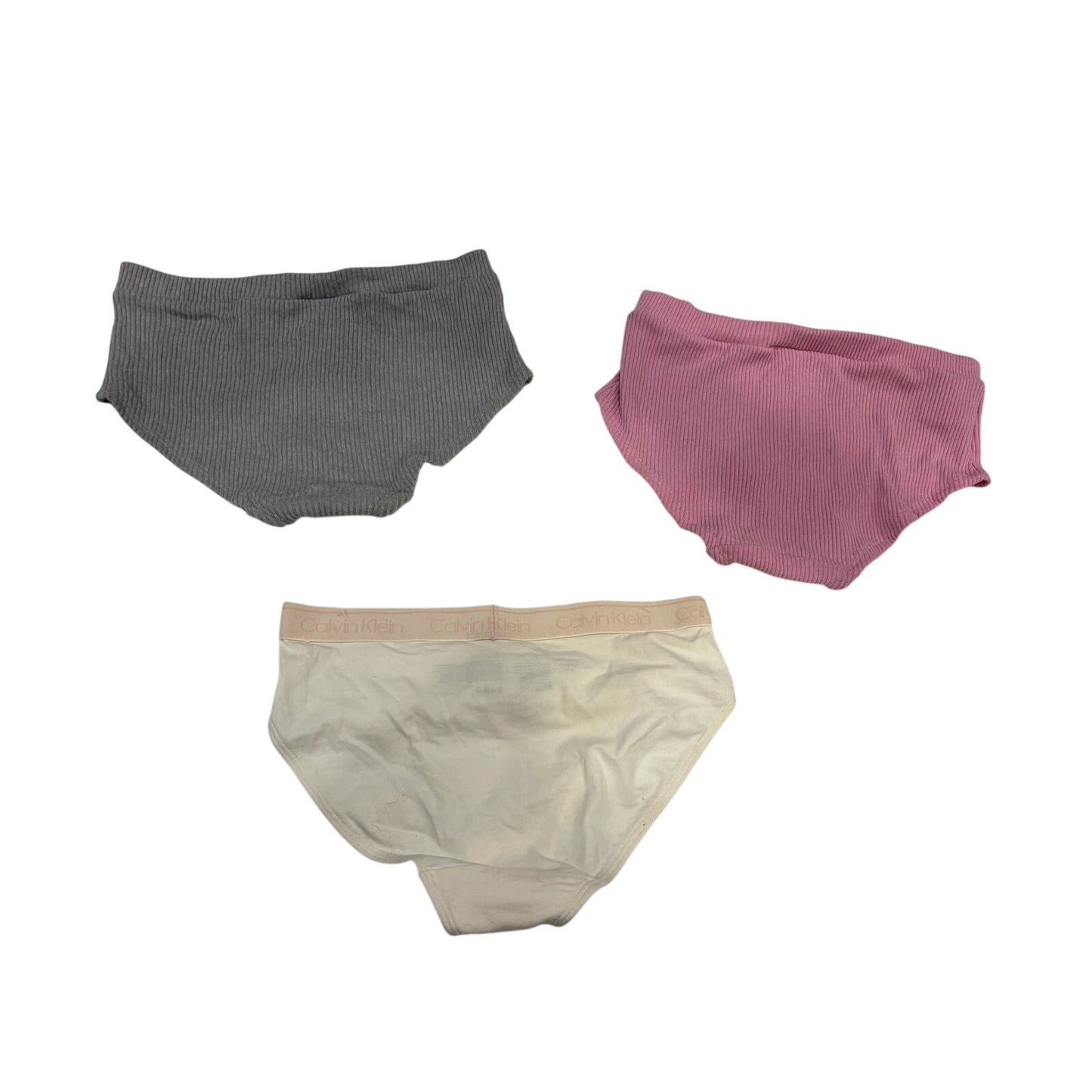 Calvin Klein Girls 3-Pair Underwear Lot SZ XL 14/16