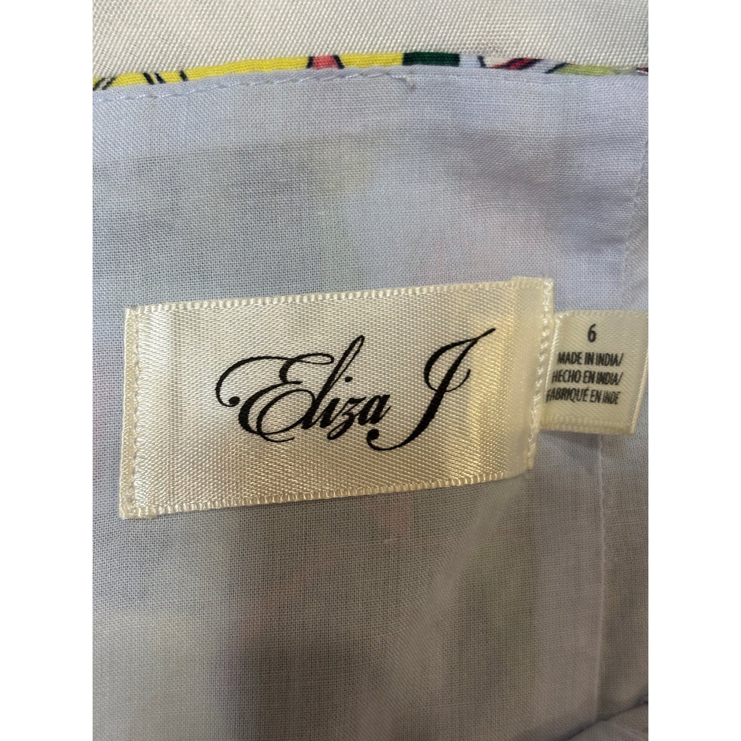 Eliza J Flutter Sleeve Fit & Flare Sundress SZ 6