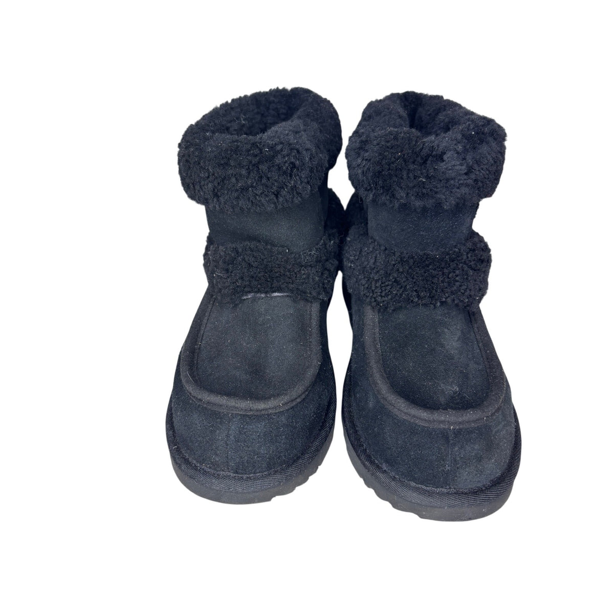 UGG Ultra Mini Fluff Suede Boots SZ 5