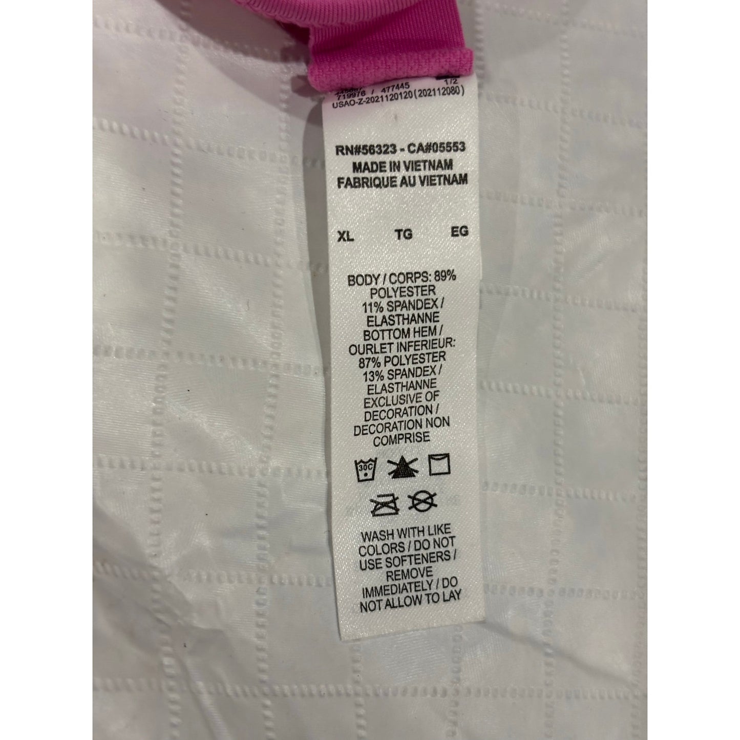 Nike One Girls Dri-FIT Sports Bra SZ XL