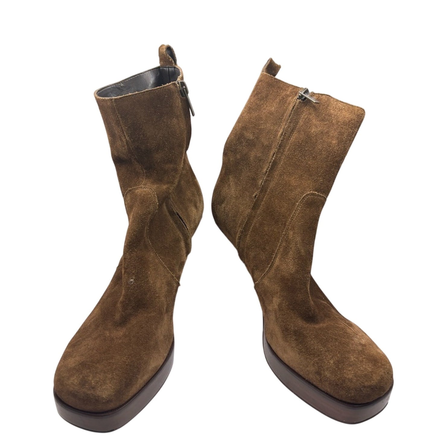 Marc Fisher Marysa Block Heel Platform Bootie SZ 11