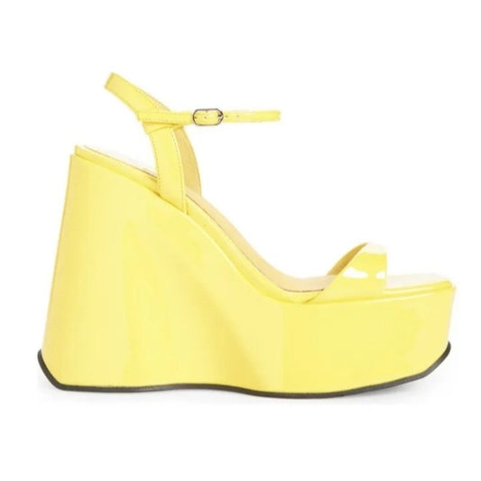 Jeffrey Campbell Exhilarate Platform Sandal SZ 6.5