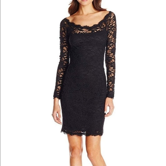 Jump Apparel Lace Sheath Dress SZ Med