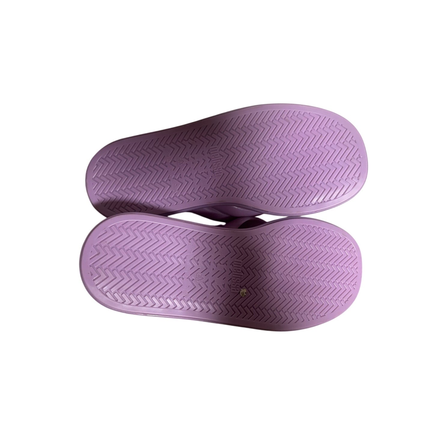 Melissa x Larroudé Crisscross Jelly Cali Slide SZ 8