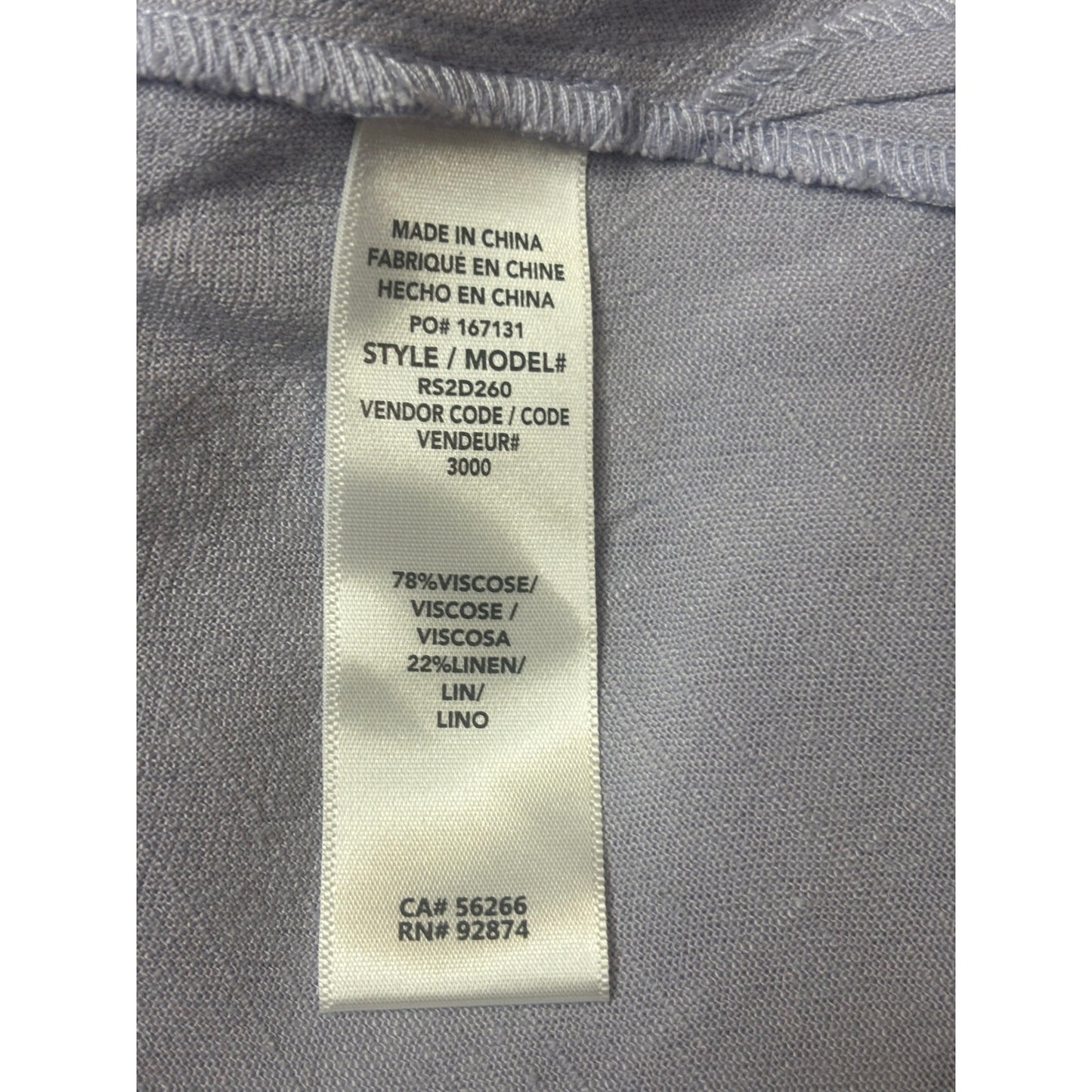 Splendid Linen Blend Breeze Dress SZ SM